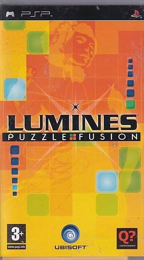 Lumines Puzzle Fusion - PSP Spil (Genbrug)